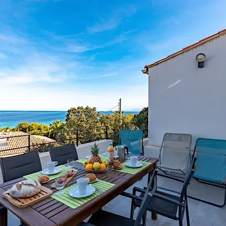 Bollaccia - Vue Avec Piscine Casa vacanze LʼÎle-Rousse